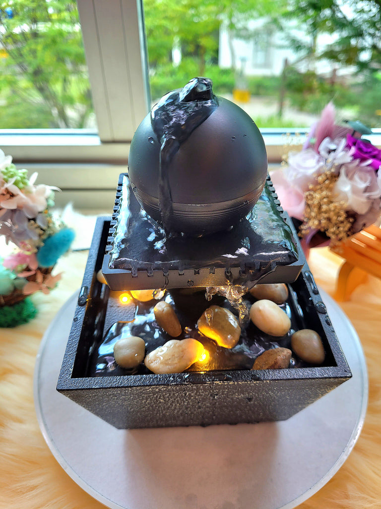Water Fountain with Light Version 8 (Same Day Delivery)