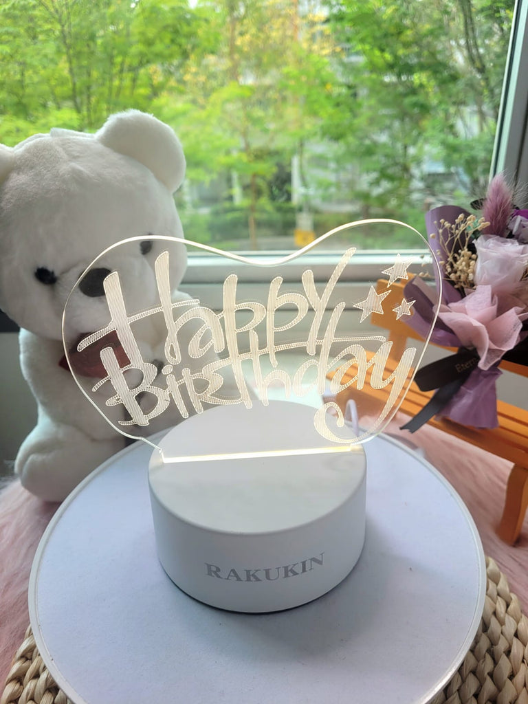 Happy Birthday LED Light (Comes with a Premium Present Box)