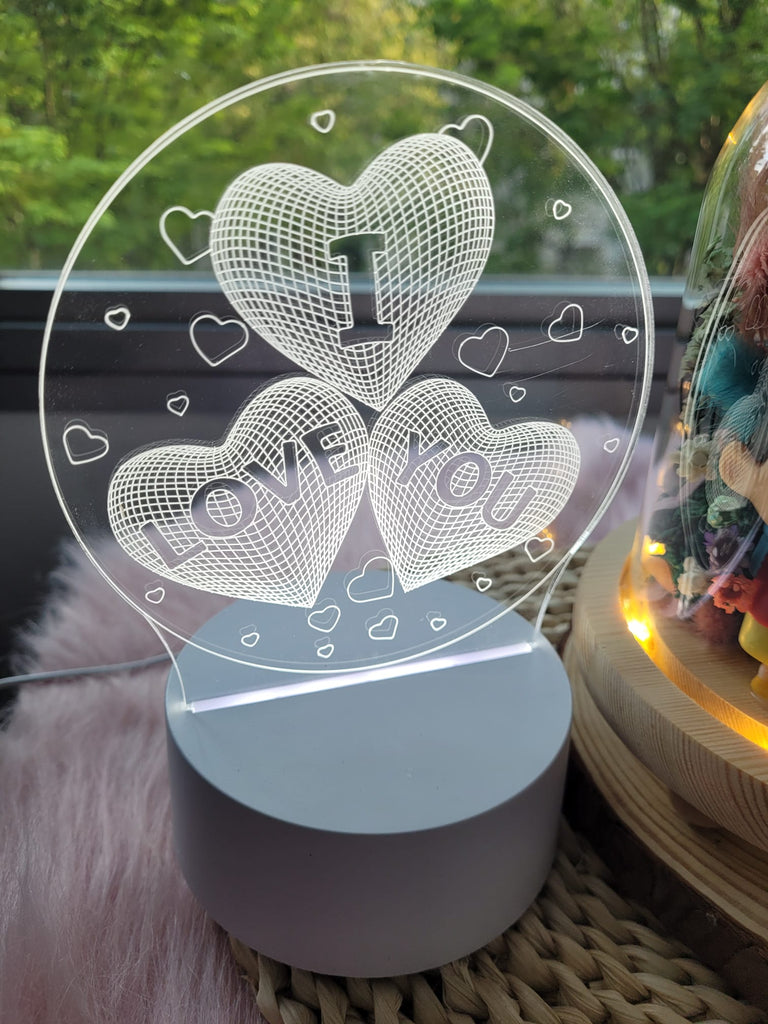 I Love You LED Light (Comes with a Premium Present Box)