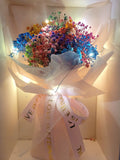 Eternal Blossoms Preserved Baby's Breath Bouquet.  100% High Quality Real Flowers. Same Day Delivery.