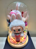 Authentic Popmart Coke Labubu Preserved Flower Dome