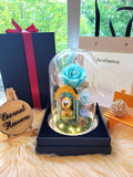 Popmart Goofy Swing Series 2 Preserved Flower Dome With Tiffany Roses And Same Day Delivery.