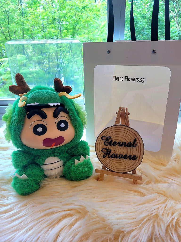 High Quality Green Series Crayon Shin-Chan Vinyl Plush Toy