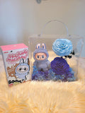 Premium Authentic Labubu Plush & Preserved Flowers Handbag