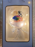 Acrylic Ball Preserved Rainbow Rose Flowers Bouquet