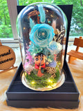 Crayon Shin-Chan Preserved Flower Dome With Tiffany Roses And Same Day Delivery
