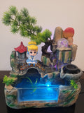 Water Fountain with Aquarium Series 3