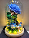 3 Cinnamoroll In A Deluxe Series Preserved Flower Dome With Same Day Delivery