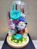Special Edition Merry Christmas Preserved Flower Dome