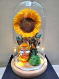 Premium Popmart Crybaby Preserved Sunflower Dome. Same Day Delivery.