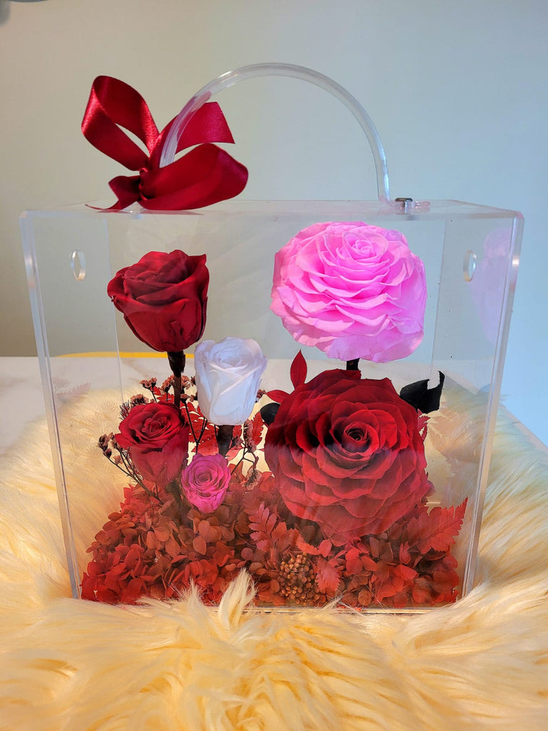 Preserved Flowers Handbag