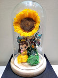 Disney Princess Preserved Sunflower Dome. Same Day Delivery.